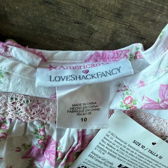 LoveShackFancy for American Girl Girls sz10 + Matching Doll sets NEW with tags! - Picture 5 of 10